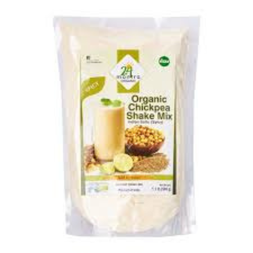 24 Mantra Organic Chickpea Shake 500 Gm.