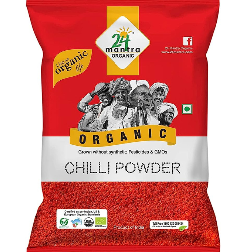 24 Mantra Organic Chili Powder 8 Oz.