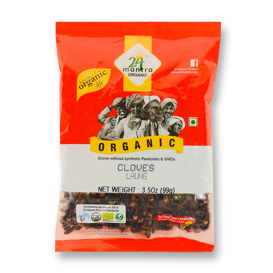 24 Mantra Organic Cloves 3.5 Oz