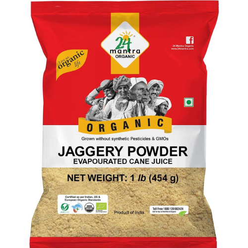 24 Mantra Organic Jaggery Powder 1 Lb.