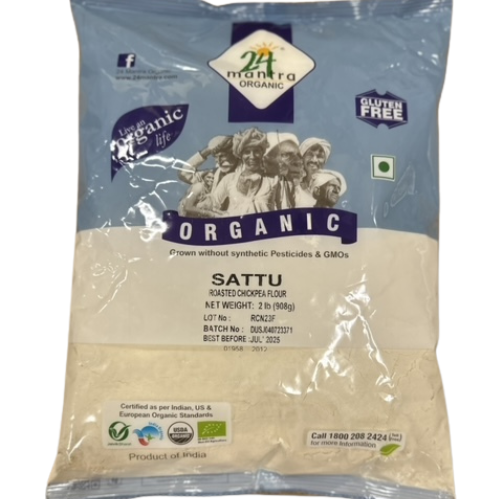 24 Mantra Organic Sattu Flour 2 Lb.