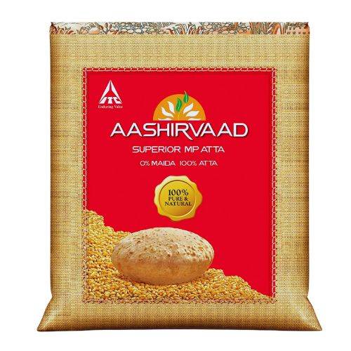 Aashirwad Whole Wheat Flour 10 Lb.