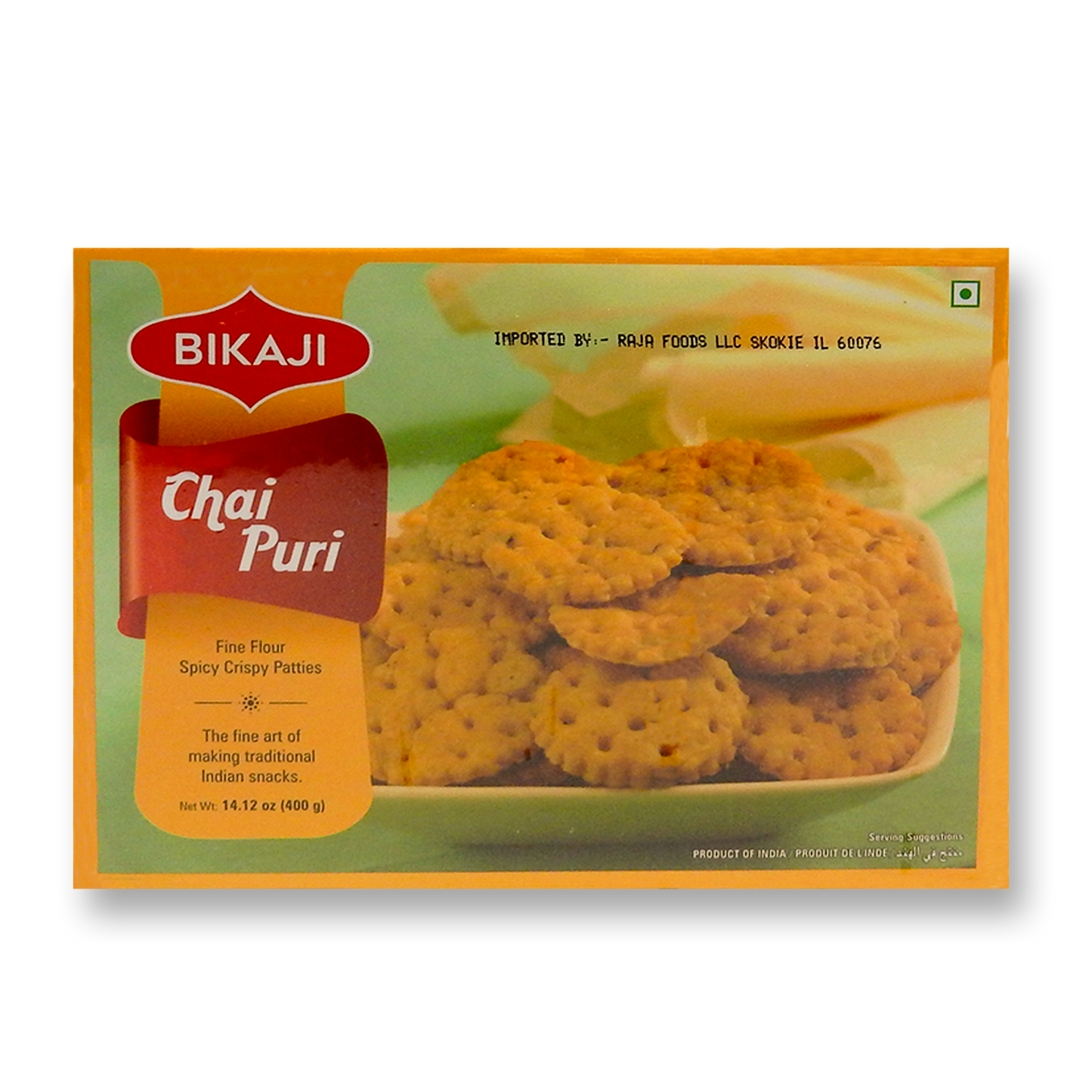 Bikaji Chai Puri 400 Gm.