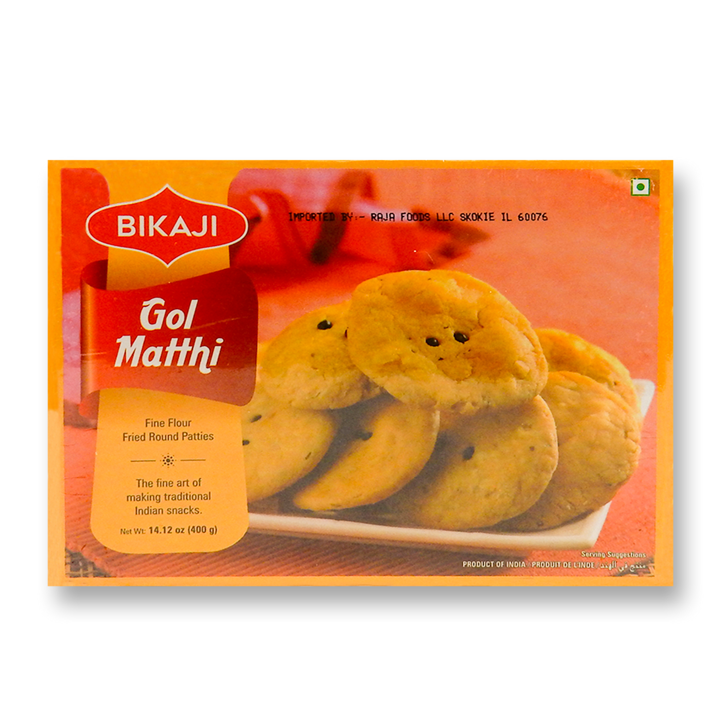 Bikaji Gol Matthi 400 Gm.