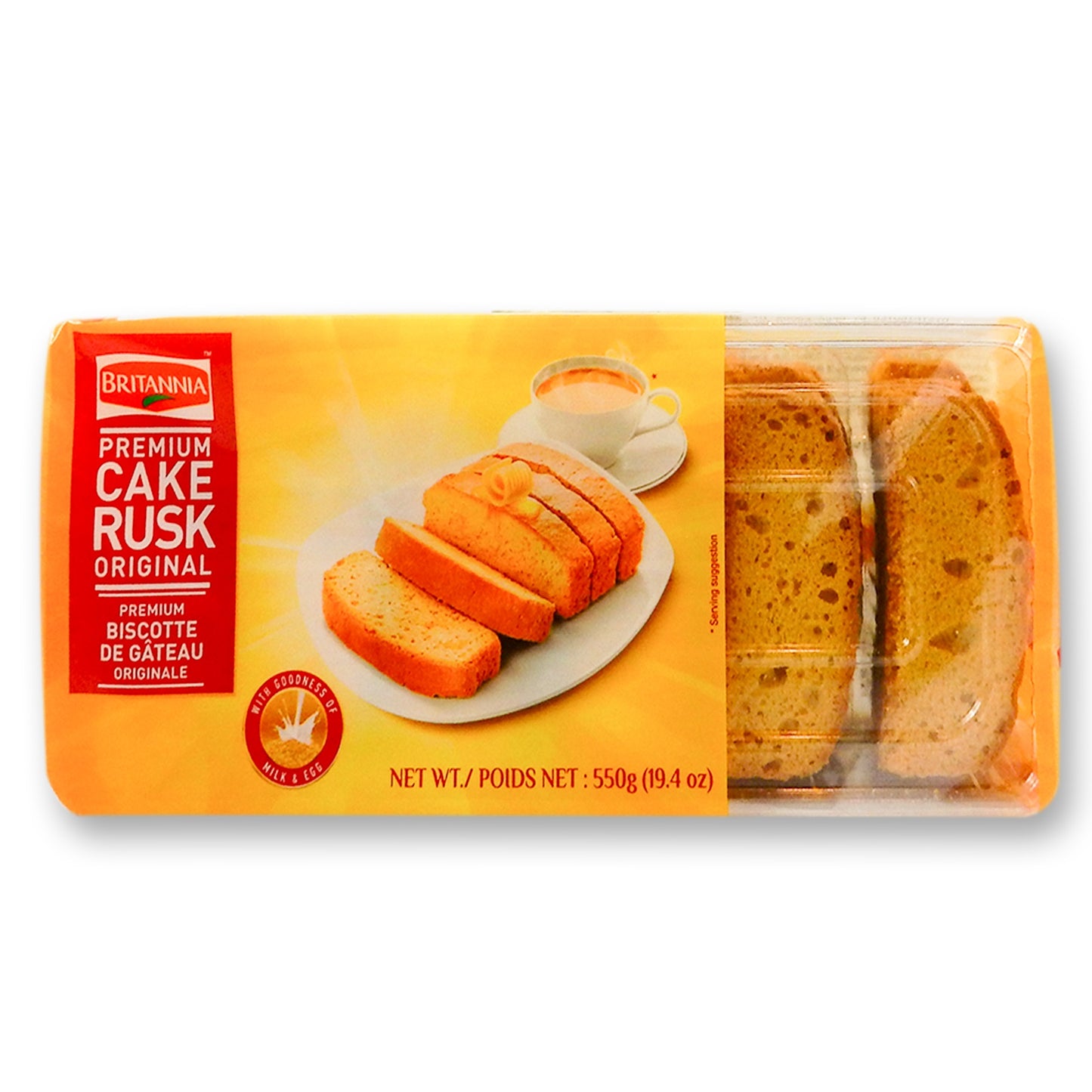 Britannia Cake Rusk 19.4 Oz.