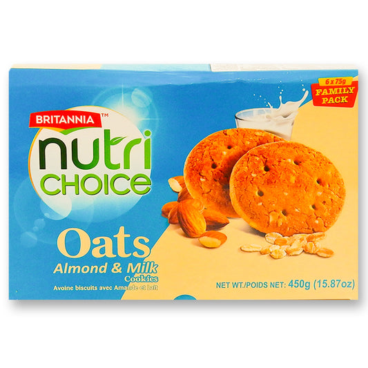 Nutri Choice Oats Cookies 450 Gm.