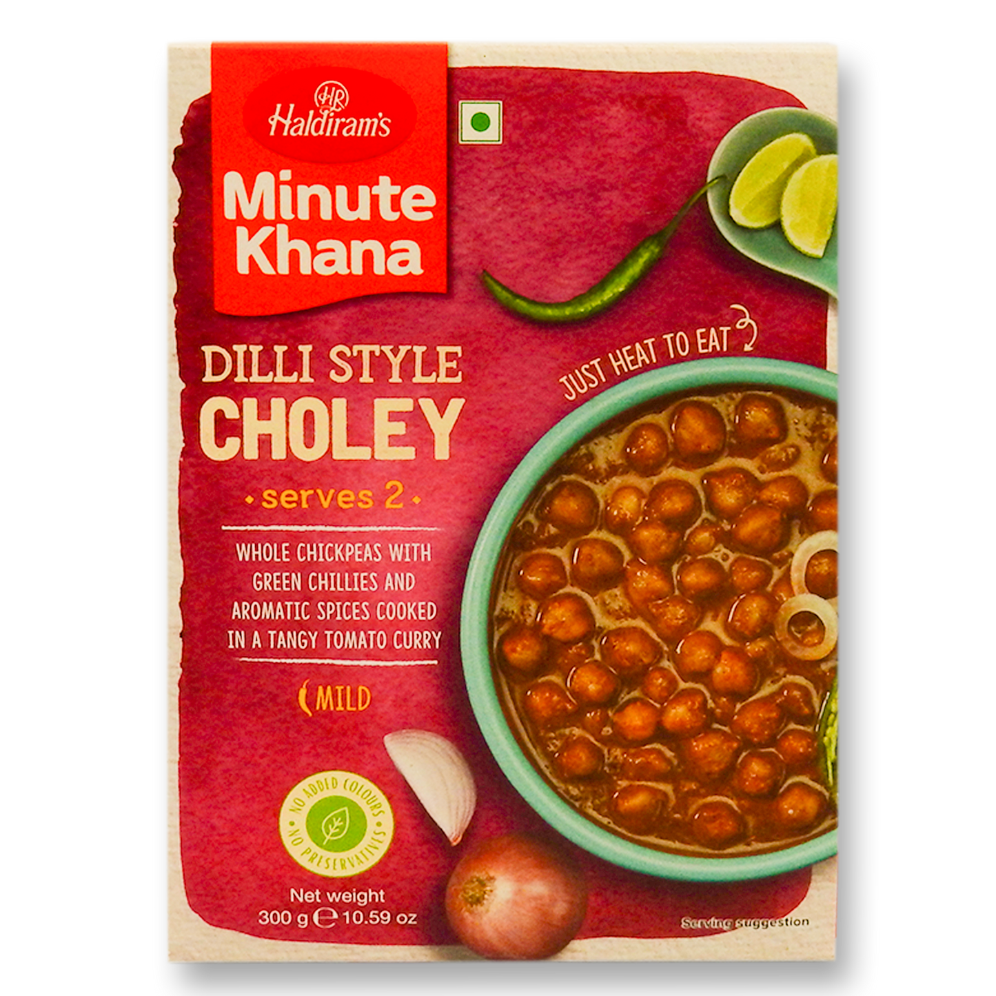 Haldiram Dilli Style Choley 300 Gm.