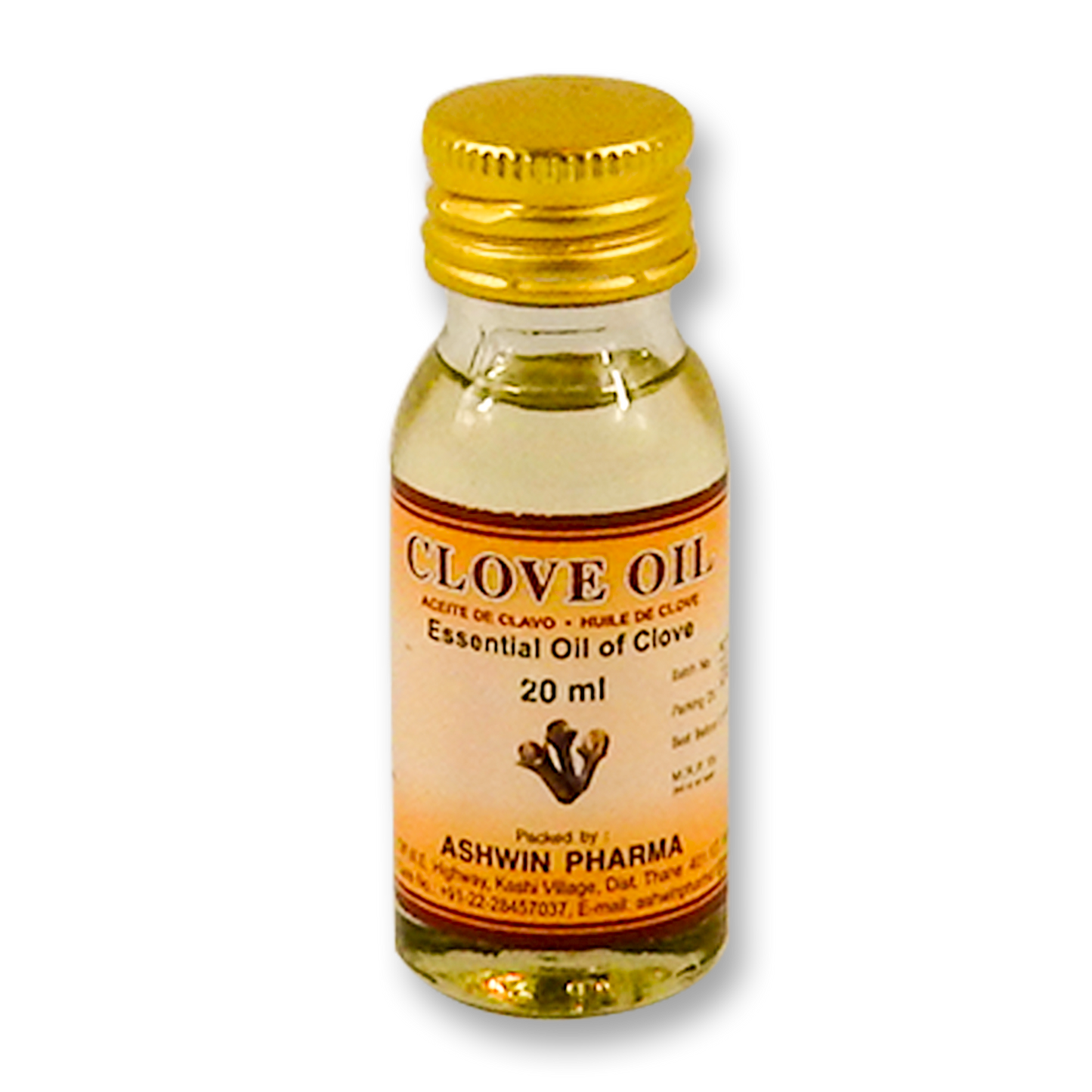 Ashwin Pharma Clove Oil 20 ml.