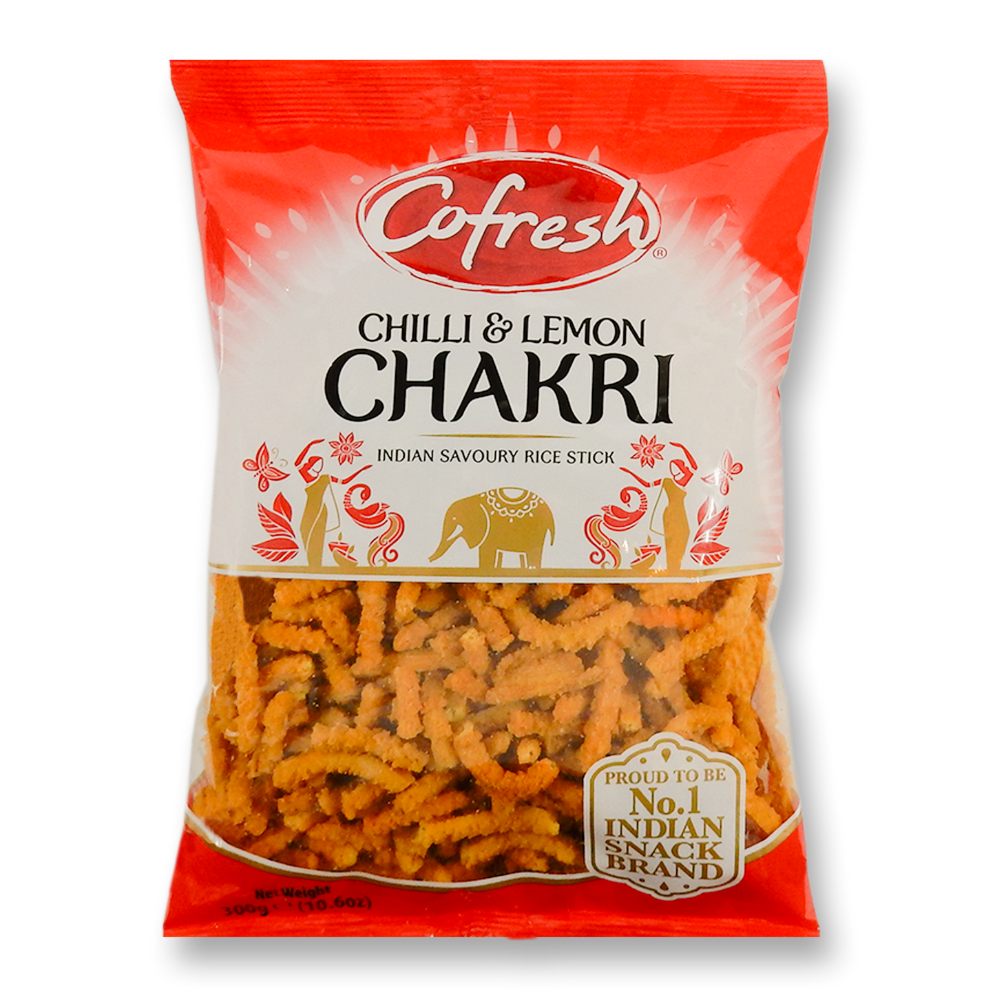 Cofresh Chilli Lime Chakri Sticks 300 Gm.