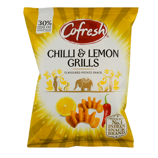 Cofresh Chilli Lime Potato Grills 80 Gm.