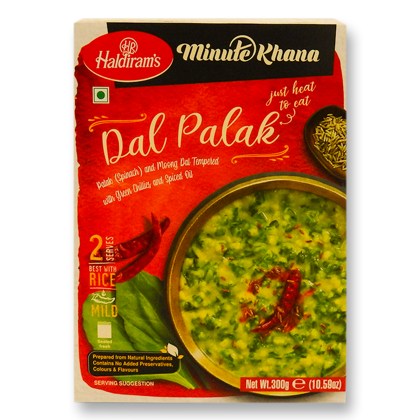 Haldiram Dal Palak 300 Gm.