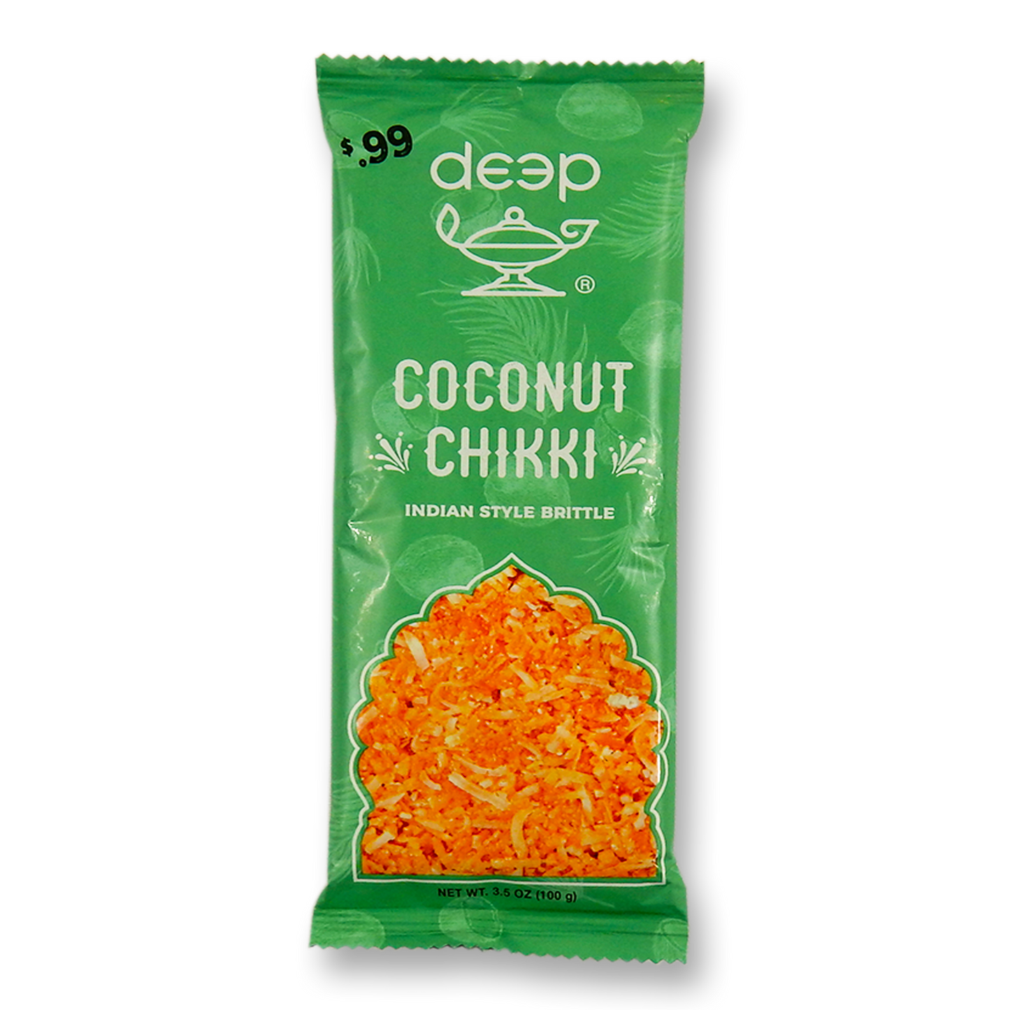 Deep Coconut Chikki 3.5 Oz.