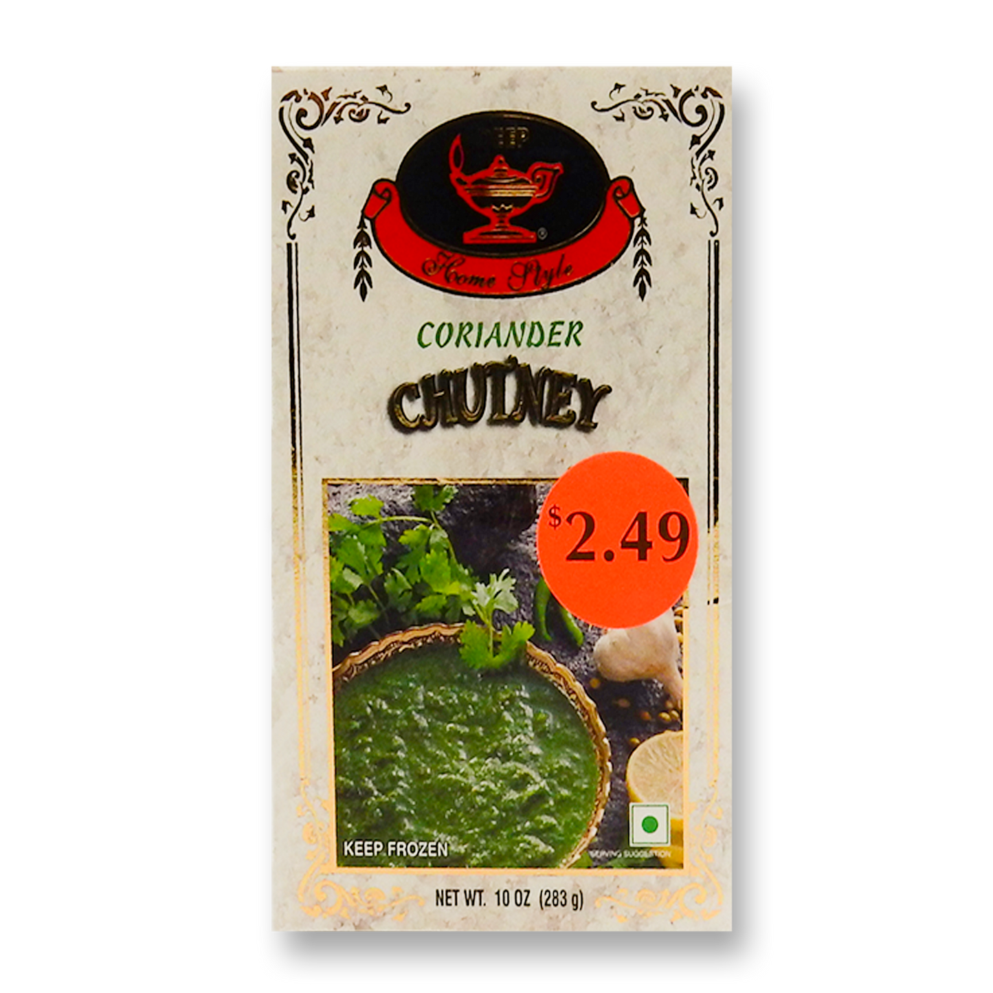 Deep Coriander Chutney 10 Oz.