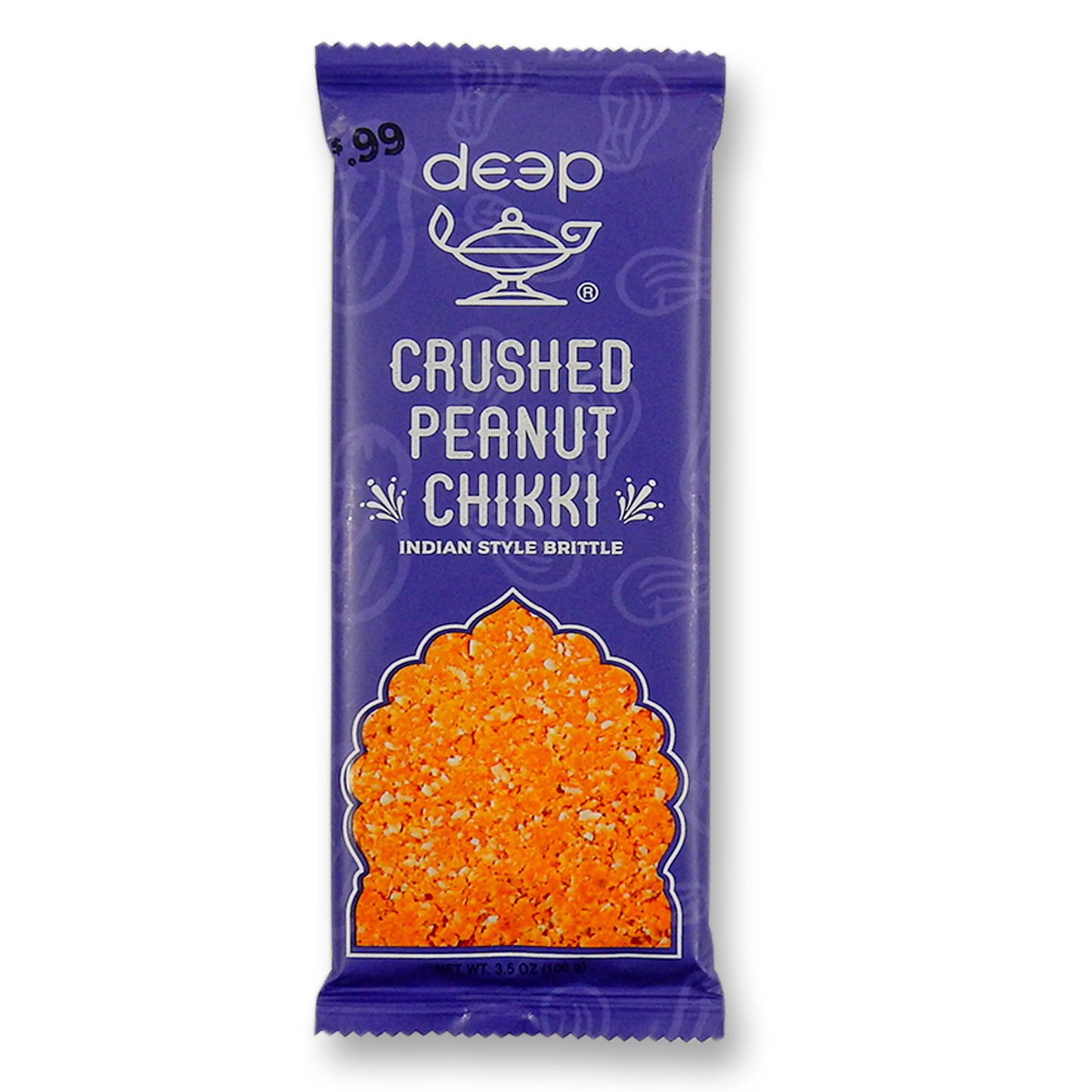 Deep Crushed Peanut Chikki 3.5 Oz.