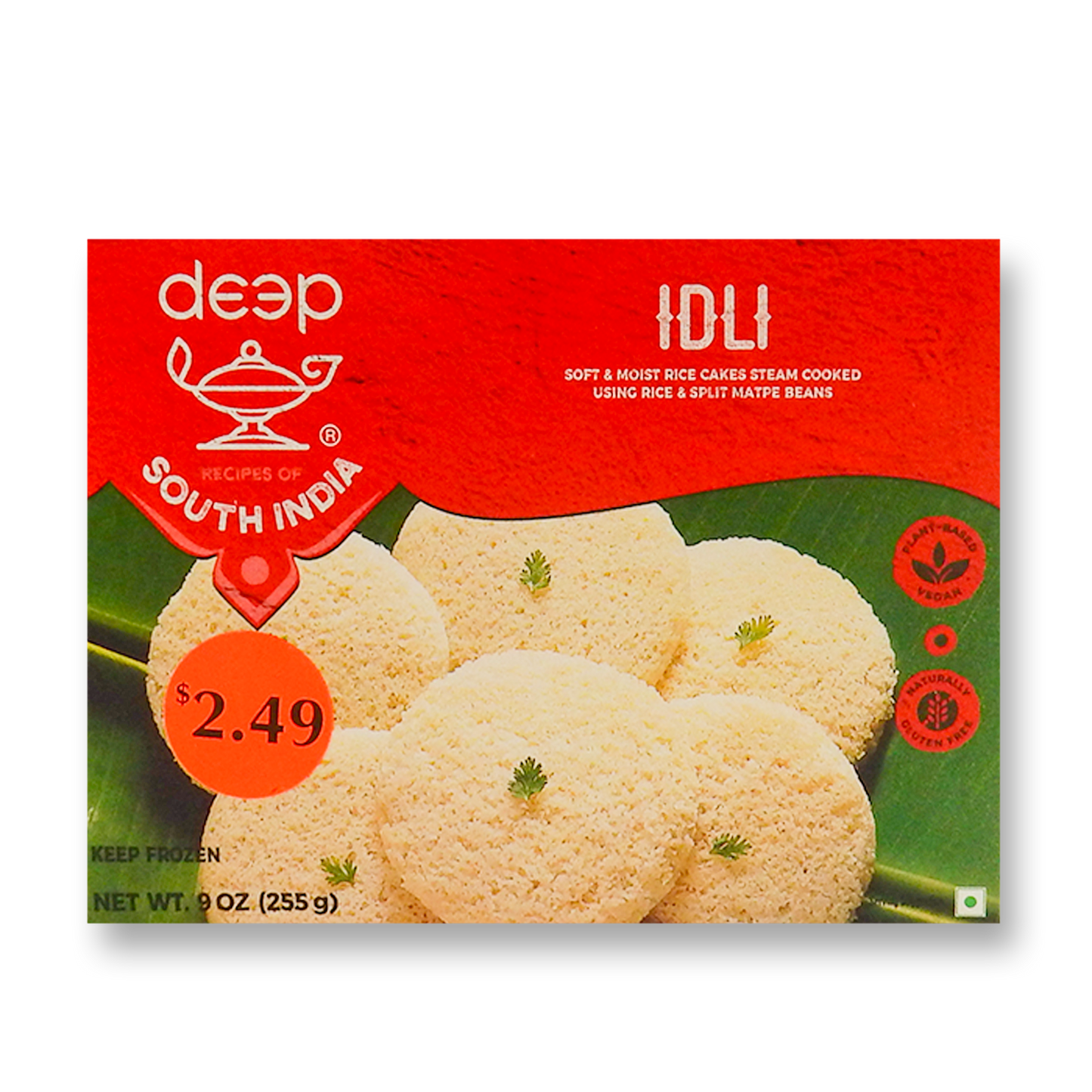 Deep Idli (Frozen) - 9 Oz.