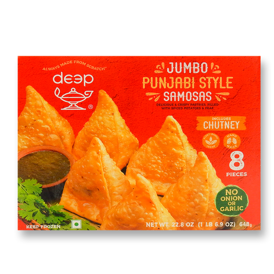 Deep Punjabi Jumbo Samosa - 8 Pc.