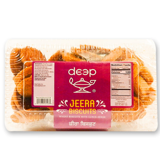 Deep Whole Wheat Jeera Biscuits