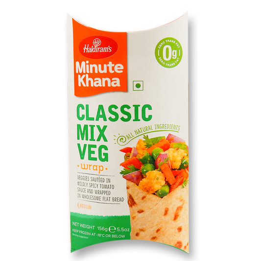 Haldiram Classic Mix Veg Wrap 156 Gm.