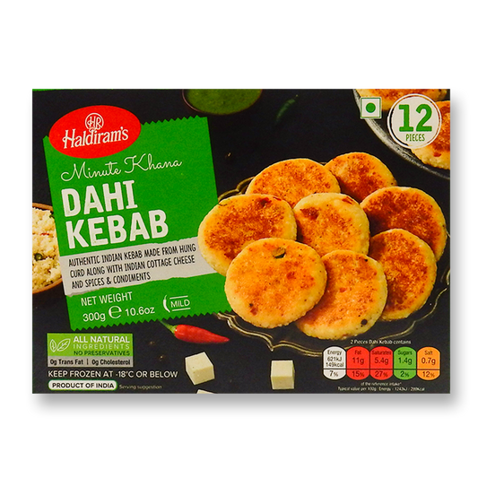 Haldiram Dahi Kabab 12 Pc. - 300 Gm.