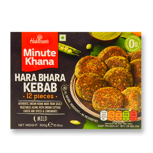 Haldiram Hara Bhara Kabab (Frozen) -  300 Gm.