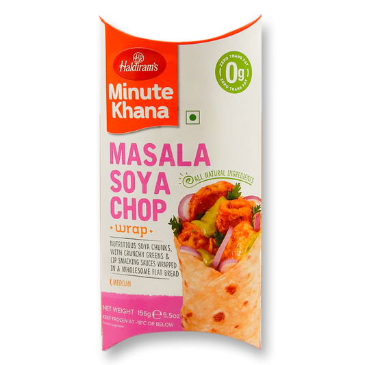 Haldiram Masala Soya Chap Wrap 156 Gm.