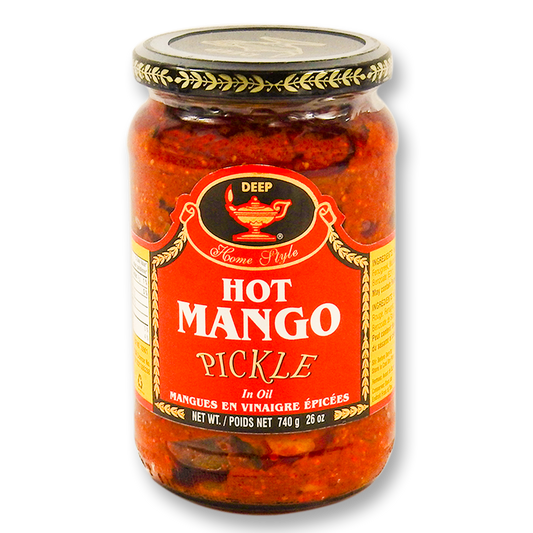 Deep Hot Mango Pickle 10 Oz.