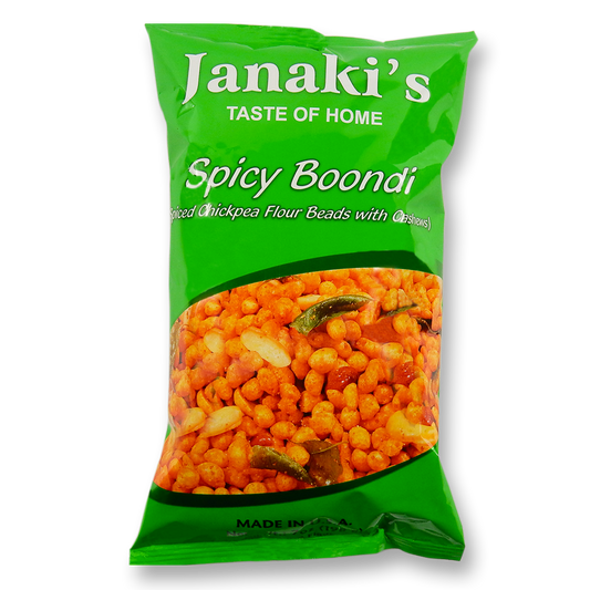 Janaki's Spicy Boondi 7 Oz.