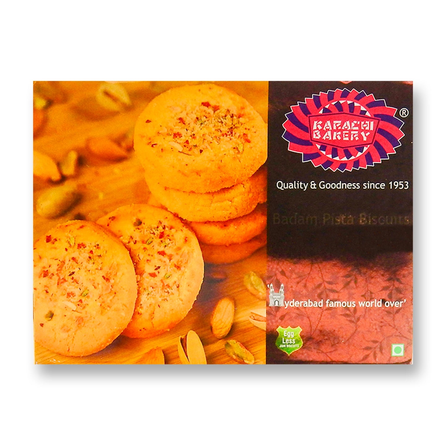 Karachi Almond  Biscuits 400 Gm.