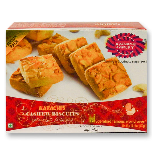 Karachi Cashew Biscuit 400 Gm.