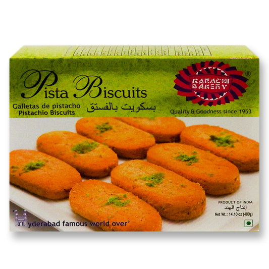 Karachi Pista Biscuits 400 Gm.