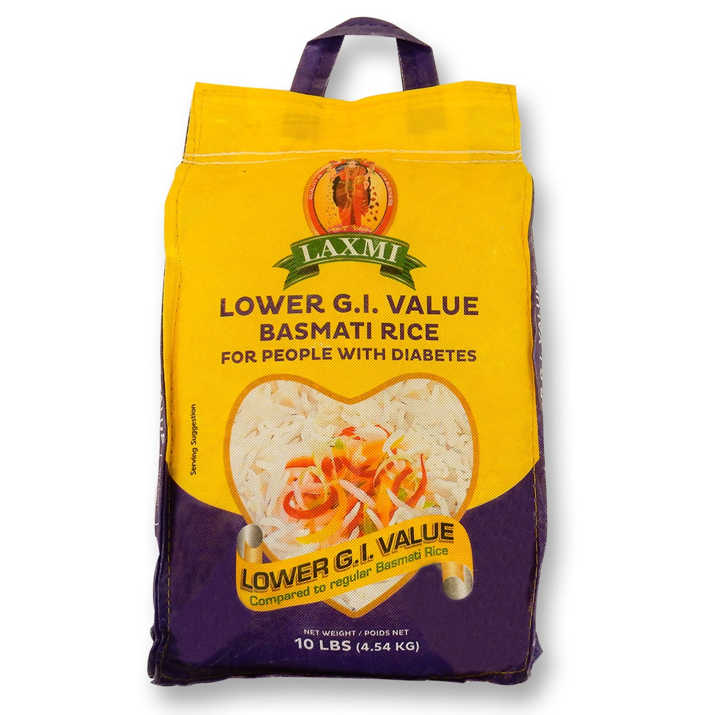 Laxmi Diabetic Basmati Rice 10 Lb.