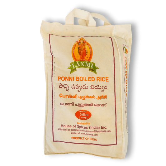 Laxmi Ponni Boiled Rice 20 Lb.