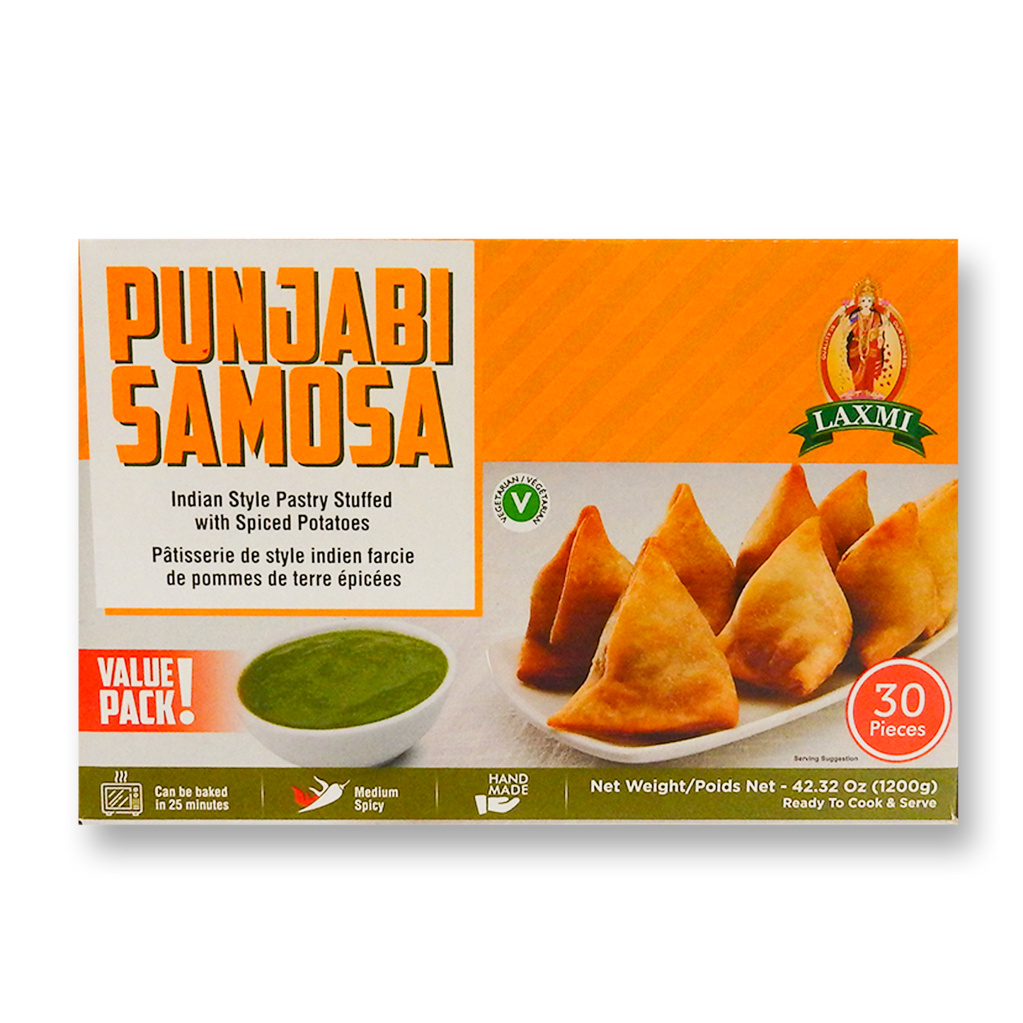 Laxmi Punjabi Samosa 30 Pc.