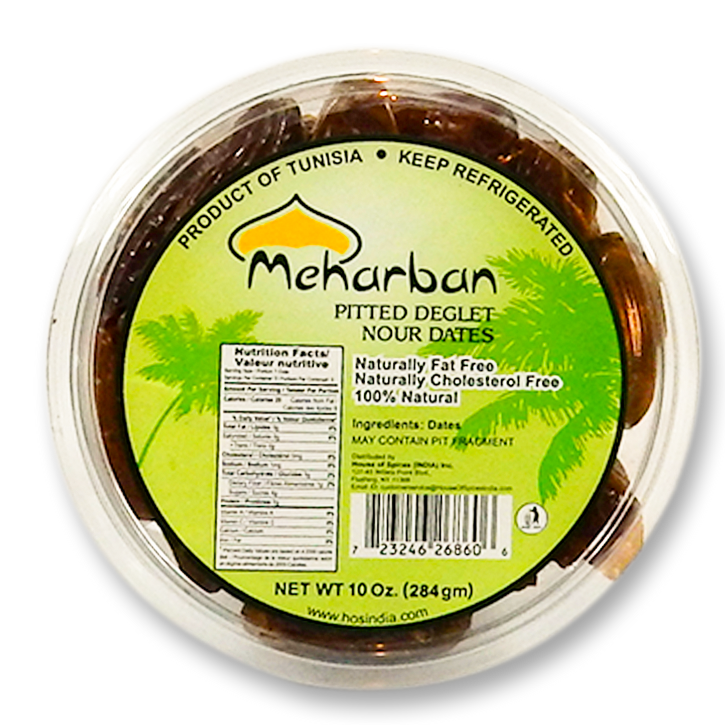 Meharban Pitted Dates 10 Oz.