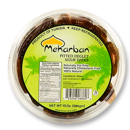 Meharban Pitted Dates 10 Oz.