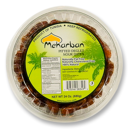 Meharban Pitted Dates 24 Oz.