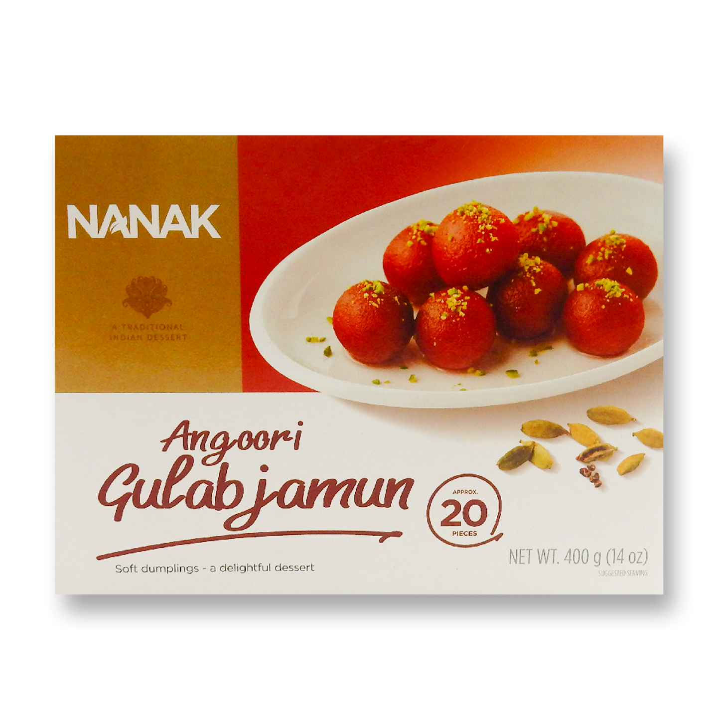 Nanak Angoori Gulab Jamun 400 Gm.