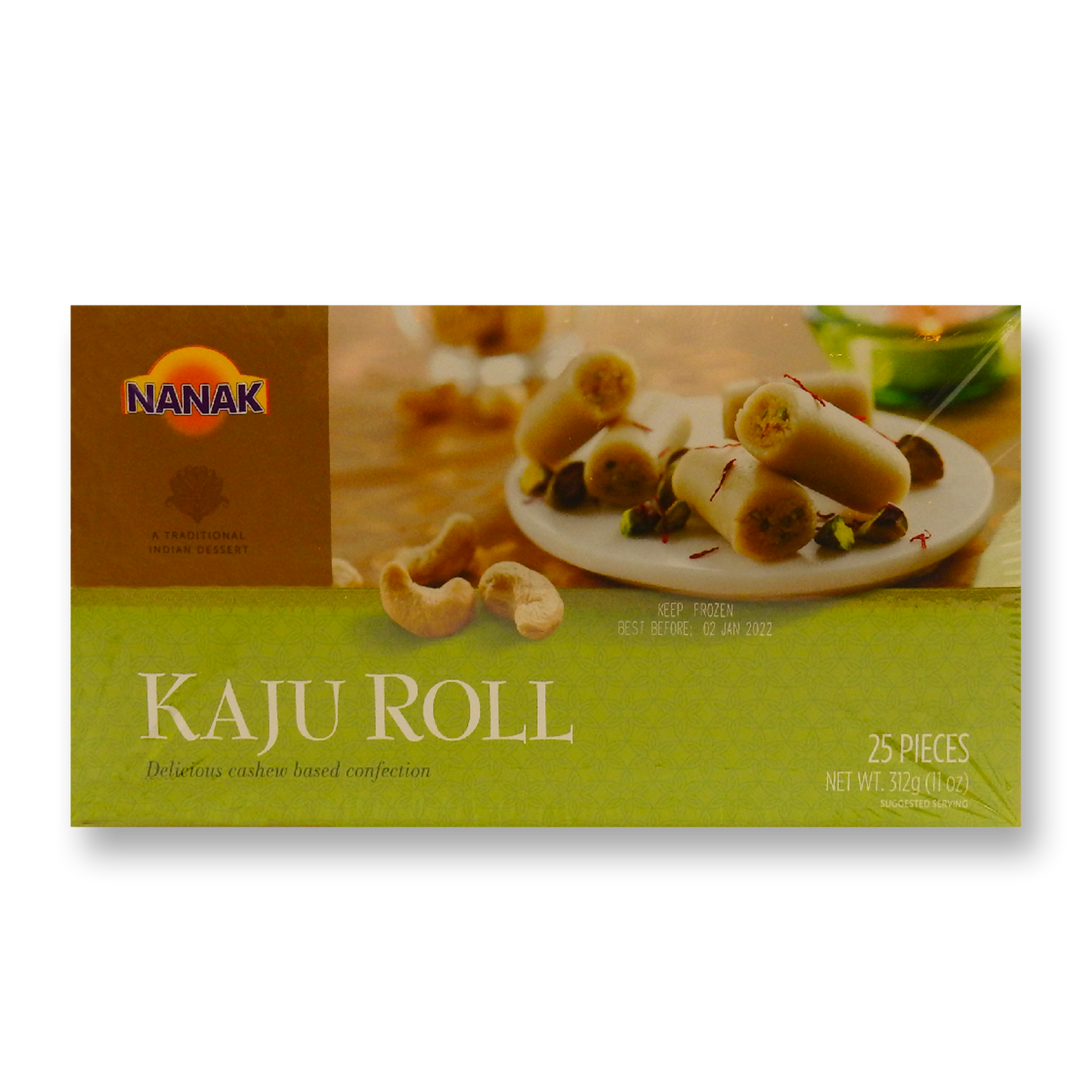 Nanak Kaju Roll (25 Pc.) 312 Gm.