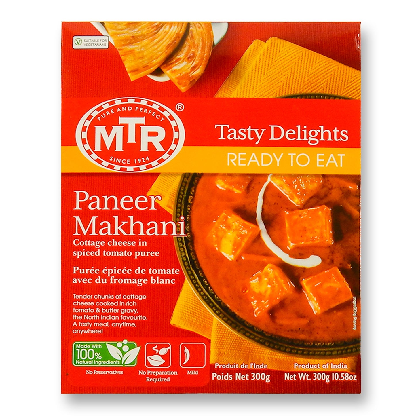 MTR Paneer Makhani 10.58 Oz.