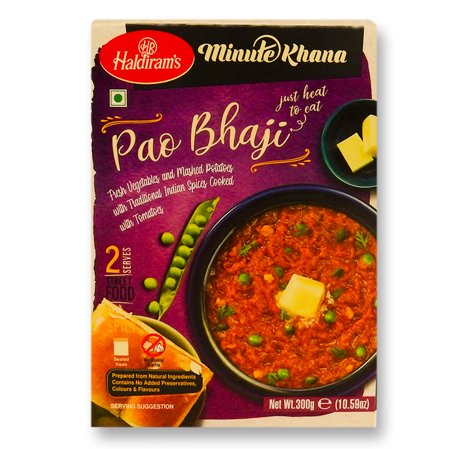 Haldiram Pao Bhaji 300 Gm.