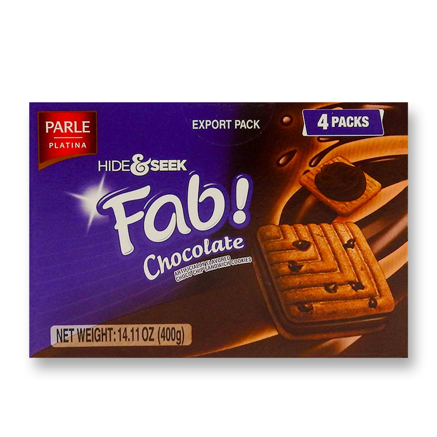 Parle Hide & Seek Fab Chocolate Biscuits 400 Gm.