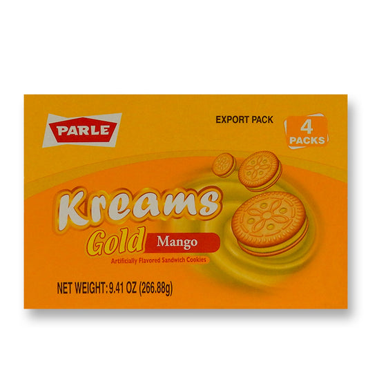 Parle Kream Gold Mango Biscuits 266 Gm.