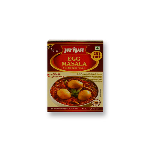 Priya Egg Masala 1.76 Oz.