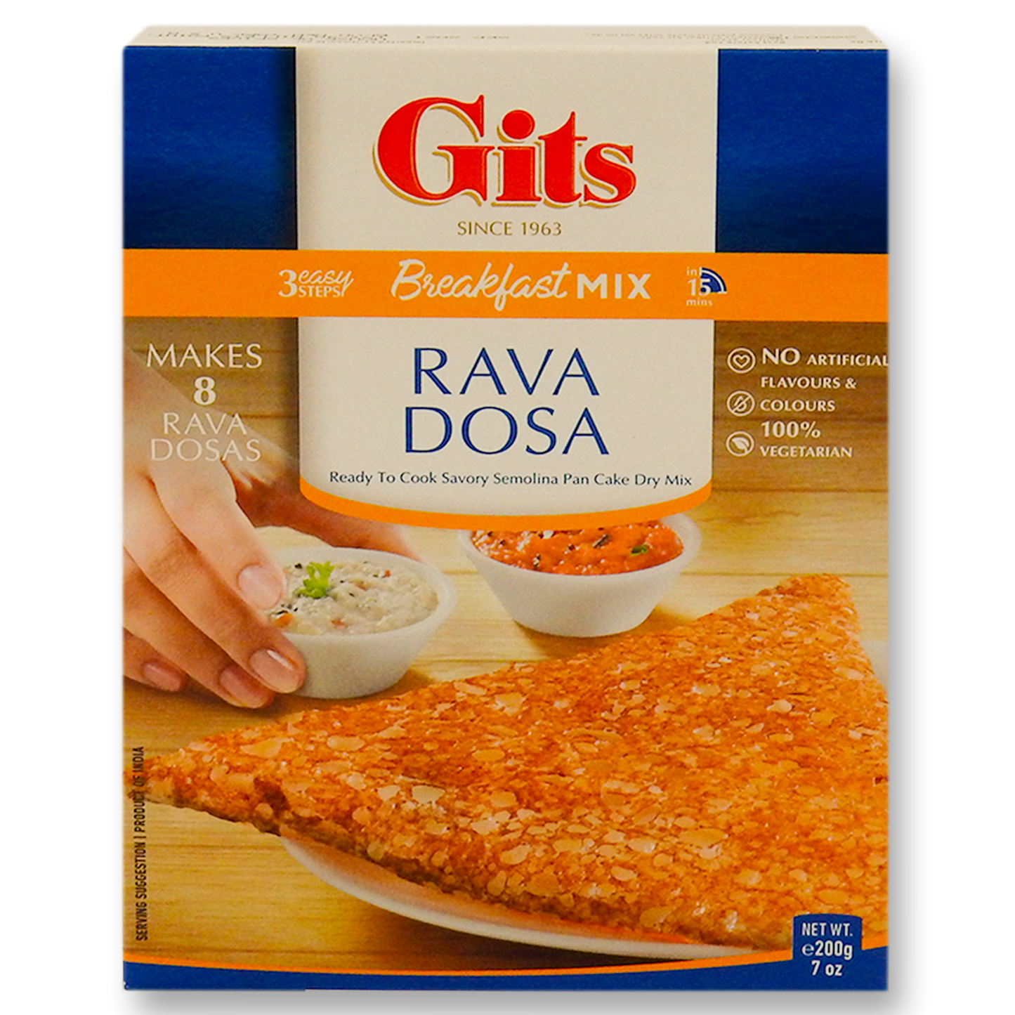 Gits Rava Dosai 200 Gm.