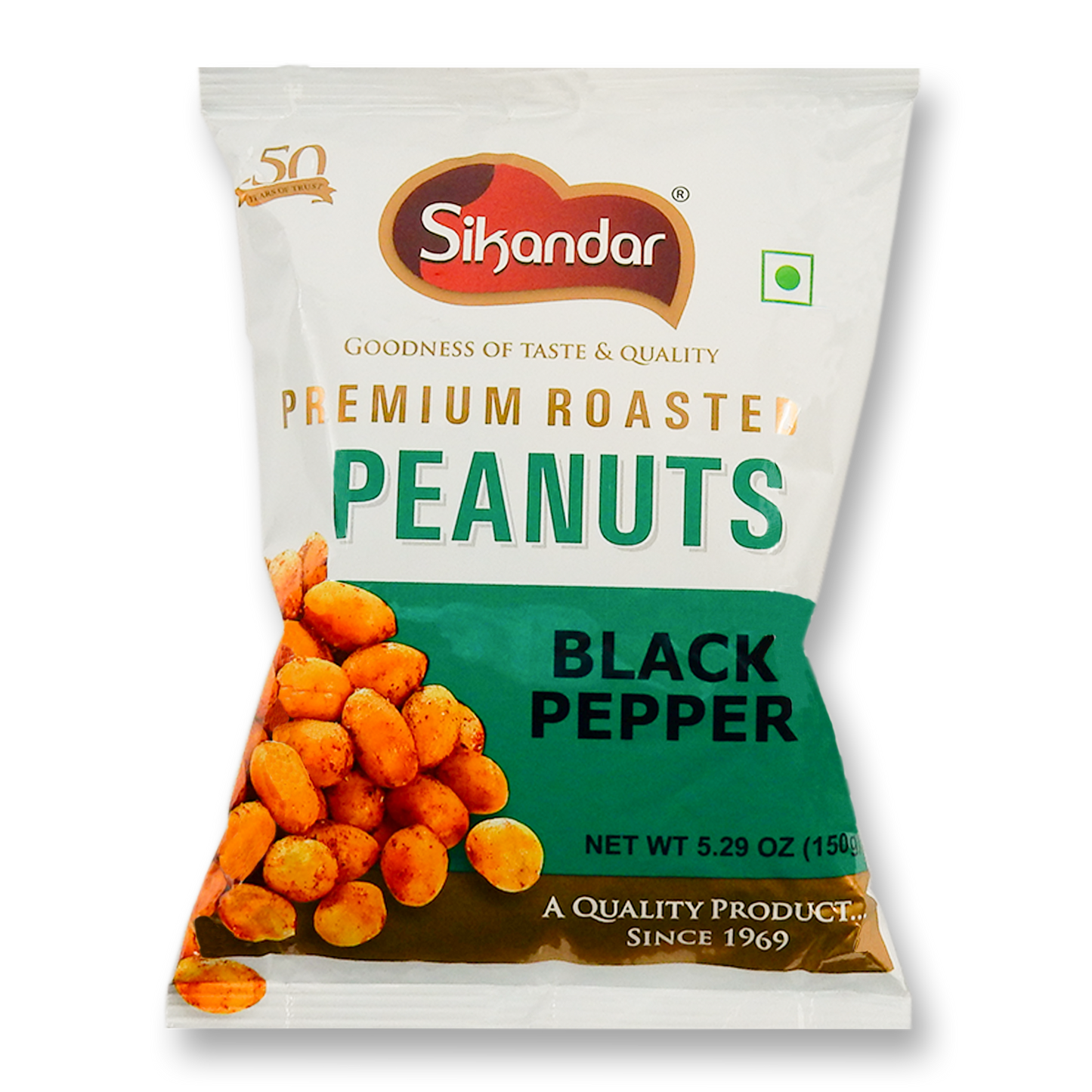 Sikander Peanut Black Pepper 150 Gm.