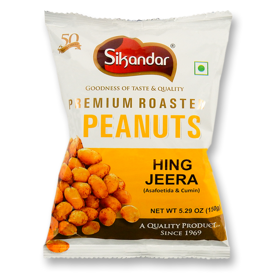 Sikandar Peanut Heeng Jeera 150 Gm.