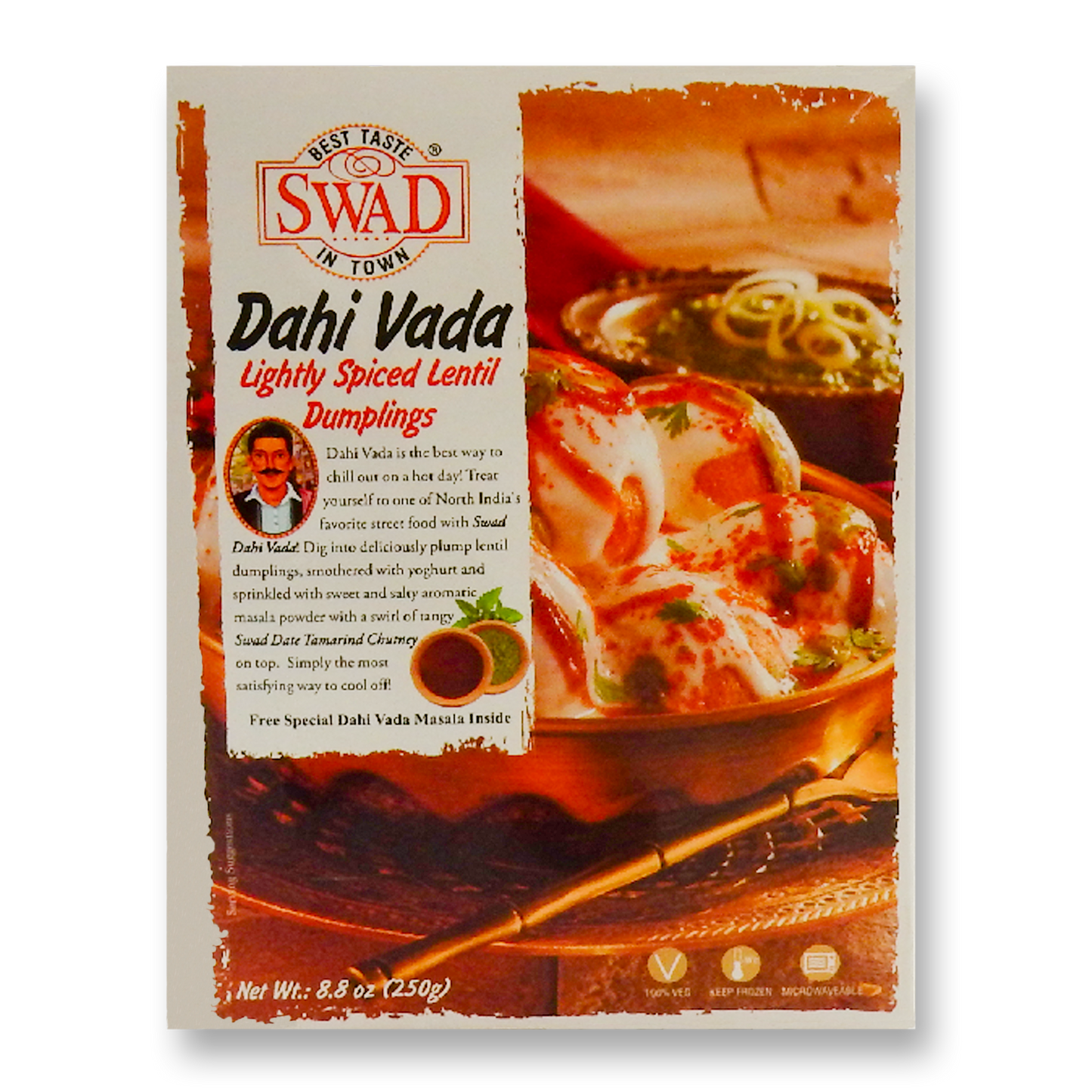 Swad Dahi Vada (Frozen) 250 Gm.