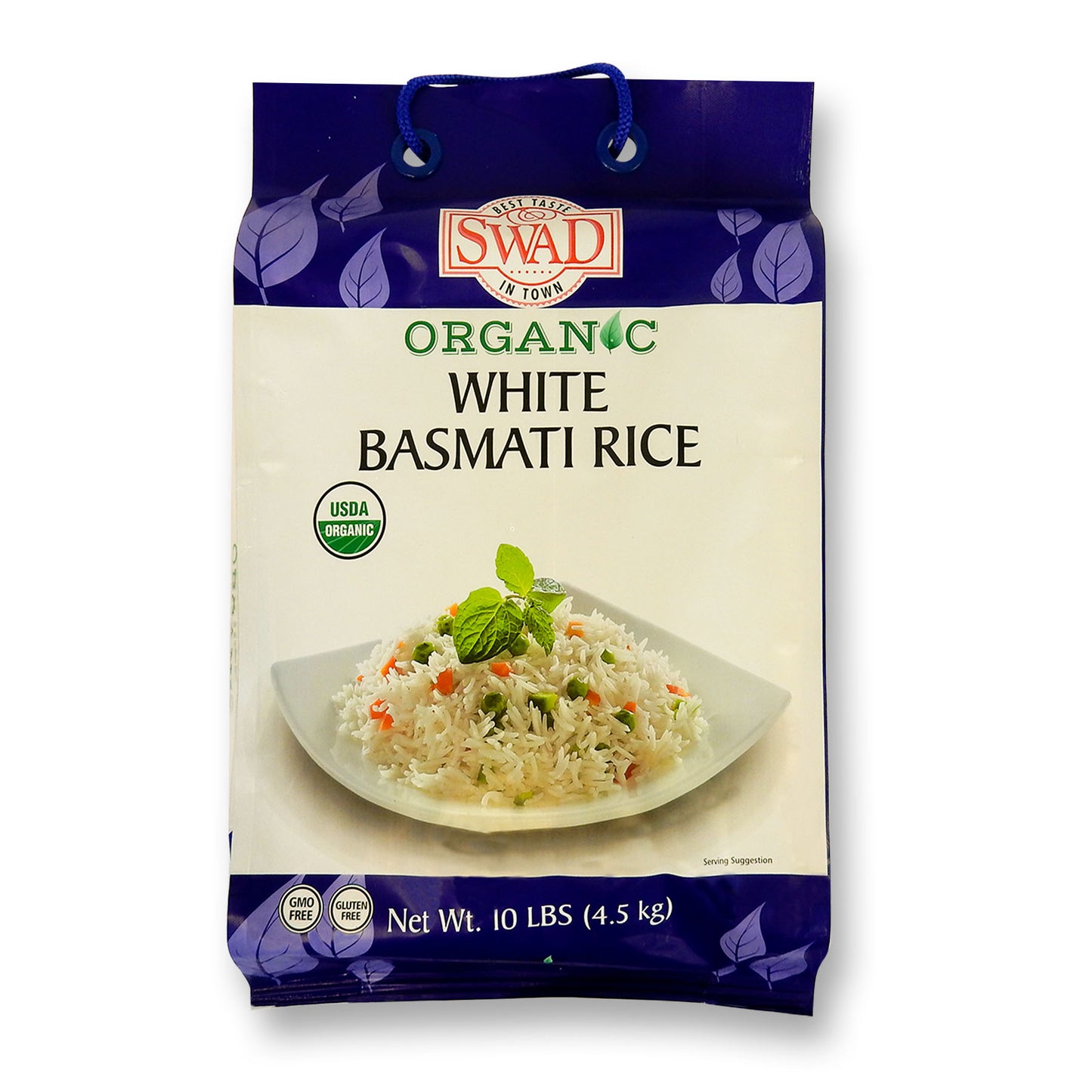 Swad Organic Basmati Rice 10 Lb.