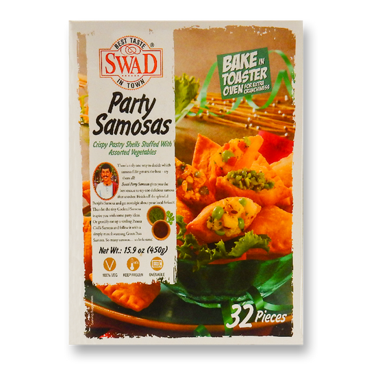 Swad Party Pack Samosa (Frozen) 450 Gm.