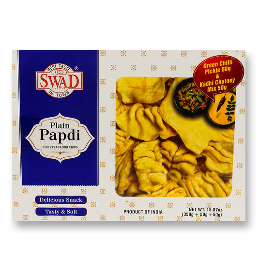 Swad Plain Papdi (Gathiya) 450 Gm.